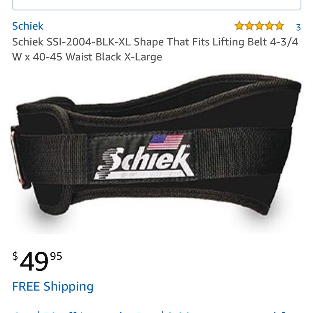 weight lifting belt